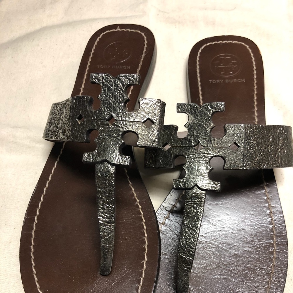 Tory Burch Leather Sandals